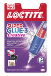 Loctite Superglue-3 Creative Pen 4Gr - Adhésif universel en forme de stylo - Application goutte à goutte précise et propre - Pas de gouttes - Force d'adhérence maximale