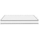 vidaXL Matelas à ressorts bonnell moyen 200x200 cm