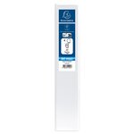 Classeur Pp Personnalisable Kreacover - 4 Anneaux En D 50mm - A4 Maxi - Blanc - X 10 - Exacompta