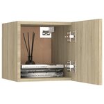 vidaXL Ensemble de meubles TV 6 Pièces Chêne sonoma Bois d'ingénierie