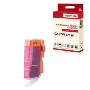 Nopan-ink - x1 cartouche canon 571 xl 571xl compatible