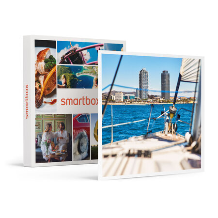 SMARTBOX - Coffret Cadeau Croisière au coucher du soleil : 2h en catamaran pour 2 personnes à Barcelone -  Sport & Aventure