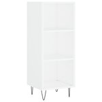 vidaXL Buffet haut Blanc 34 5x34x180 cm Bois d'ingénierie
