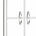 vidaXL Porte de douche ESG transparent 101x190 cm