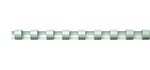 Pack 25 Baguettes de reliure plastiques format A4, 6mm Blanc FELLOWES