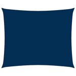 vidaXL Voile de parasol Tissu Oxford rectangulaire 3 5x4 5 m Bleu