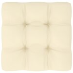 vidaXL Salon de jardin 10 Pièces avec coussins Marron miel Bois de pin