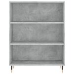 vidaXL Buffet gris béton 69 5x32 5x180 cm bois d'ingénierie
