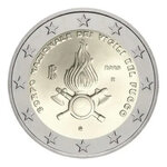 2 euros commémorative Italie 2020 - Corps national des sapeurs pompiers.