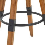 vidaXL Tabourets de bar lot de 2 bois de sapin solide