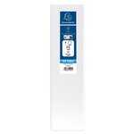 Classeur Pp Personnalisable Kreacover - 4 Anneaux En D 60mm - A4 Maxi - Blanc - X 10 - Exacompta