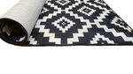 Tapis de salon Black&White 80 x 150 cm - Blanc