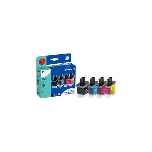 P07 cartouche jet d'encre compatible avec oem pack lc900 pelikan printing