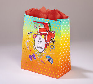 Sac cadeau super petit cadeau mmpml 17,5 x h 23