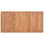 vidaXL Table de salle à manger 180x90x74 cm Bois de chêne solide