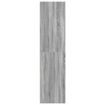 vidaXL Garde-robe sonoma gris 100x50x200 cm bois d'ingénierie