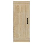 vidaXL Armoire suspendue Chêne sonoma 35x34x90 cm Bois d'ingénierie