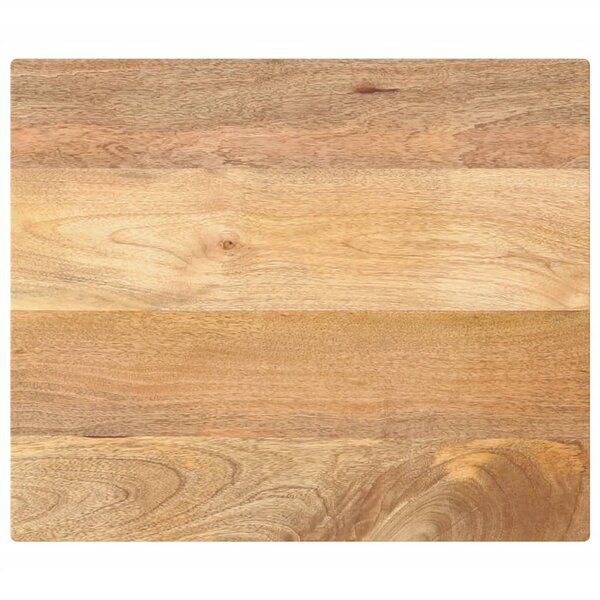 vidaXL Dessus de table 60x50x2 5 cm rectangulaire bois massif manguier