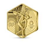 Jeux Olympiques et Paralympiques de Paris 2024 Coffret de 4 monnaies 250€ hexagonales OR BU