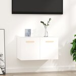 vidaXL Armoire murale Blanc 60x36 5x35 cm Bois d'ingénierie