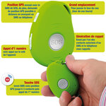 Téléphone portable SOS Le Basic Sympa 2 Vert