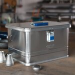 ALUTEC Boîte de rangement en aluminium COMFORT 6 L