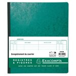 Piqûre 'Enregistrement du courrier' EXACOMPTA