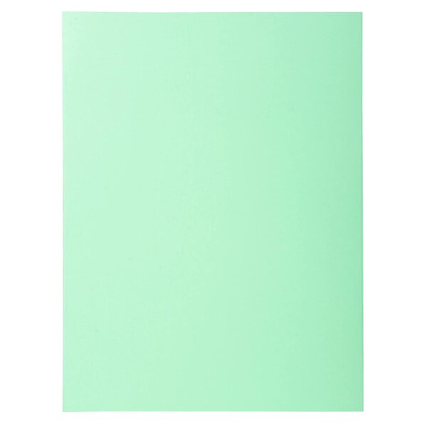 Paquet 100 Chemises Super 160 - 24x32cm - Vert Clair - X 5 - Exacompta