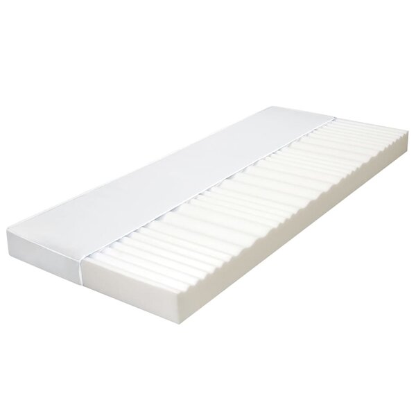 vidaXL Matelas 180 x 200 cm 7 zones Mousse PU 10 cm H2 H3