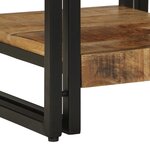 Table basse vidaXL 40x50x38 cm en bois de manguier massif