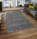 Tapis d'intérieur SELMA 120 x 180 cm - Noir