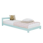 Lit enfant DREAMY 90 x 190 bleu clair