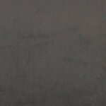 vidaXL Cadre de lit gris foncé 120x190 cm velours