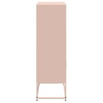 vidaXL Buffet haut jaune moutarde 68 5x38 5x107 cm acier