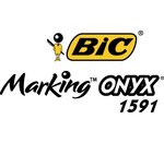 Marqueur Permanent MARKING ONYX 1591 MAXI Pte Biseau 2,7 à 6,2 mm Bleu BIC