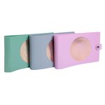 Classeur Pour Fiches Bristol 2 Anneaux 30mm Pp Recyclé Ellipse - Couleurs Assorties - X 10 - Exacompta