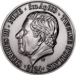 Pièce de monnaie en Argent 12 Dollars g 155.5 (5 oz) Millésime 2024 Twelve Zodiac Signs TAURUS