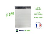 250 Enveloppes plastiques opaques VAD/VPC - 500×600mm