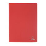 Protège-documents polypropylène souple pour papier a4 - 60 vues  - rouge