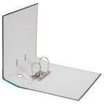 Classeur À Levier Papier Marbré A4 Recycling - Gris-dos Vert - X 20 - Falken