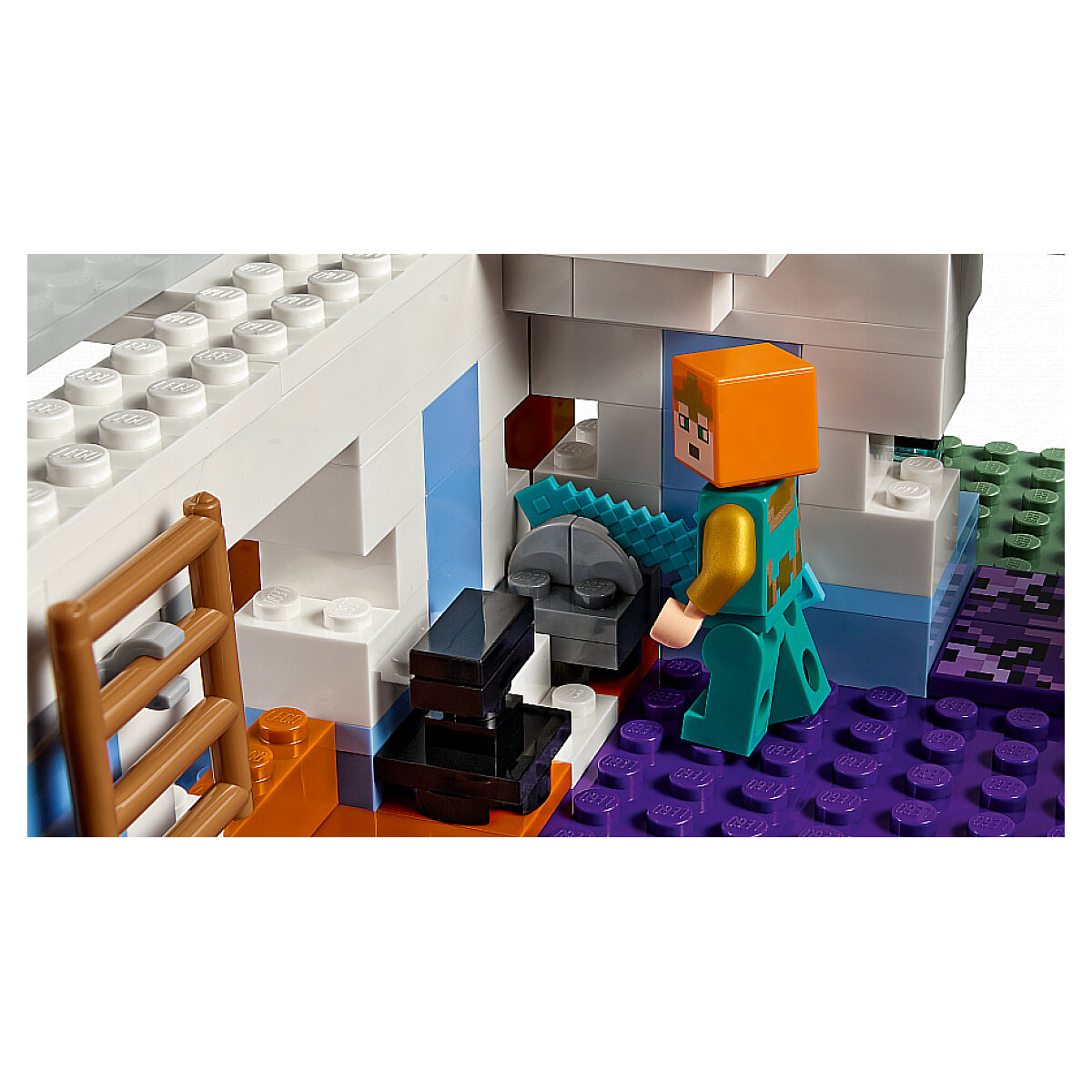 Soldes LEGO Minecraft - Le château de glace (21186) 2024 au