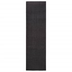 vidaXL Tapis Sisal naturel 100x350 cm Noir