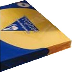 Ramette 250 Feuilles Papier 120g A4 210x297 mm Certifié FSC jaune soleil TROPHÉE