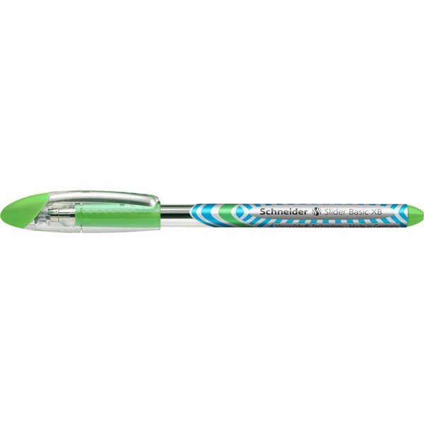 Stylo à bille Slider Basic Pte Extra Large vert clair SCHNEIDER