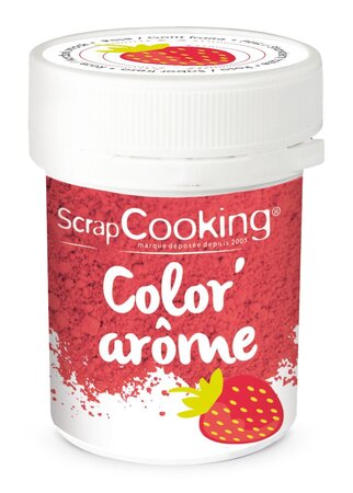 Color'arôme pour pâtisserie Rose / fraise 10g