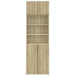 vidaXL Armoire de rangement chêne sonoma 70x42 5x225 cm
