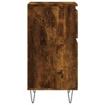 vidaXL Buffets 2 Pièces chêne fumé 40x35x70 cm bois d'ingénierie
