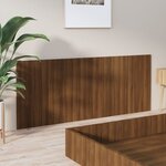 vidaXL Tête de lit Chêne marron 200x1 5x80 cm Bois d'ingénierie