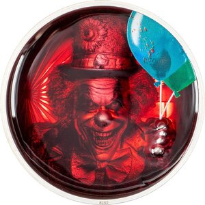 Monnaie COULROPHOBIA Phobias Clown 2 Oz Argent 10$ Cook Islands 2026