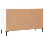 vidaXL Buffet blanc 100x36x60 cm bois d'ingénierie